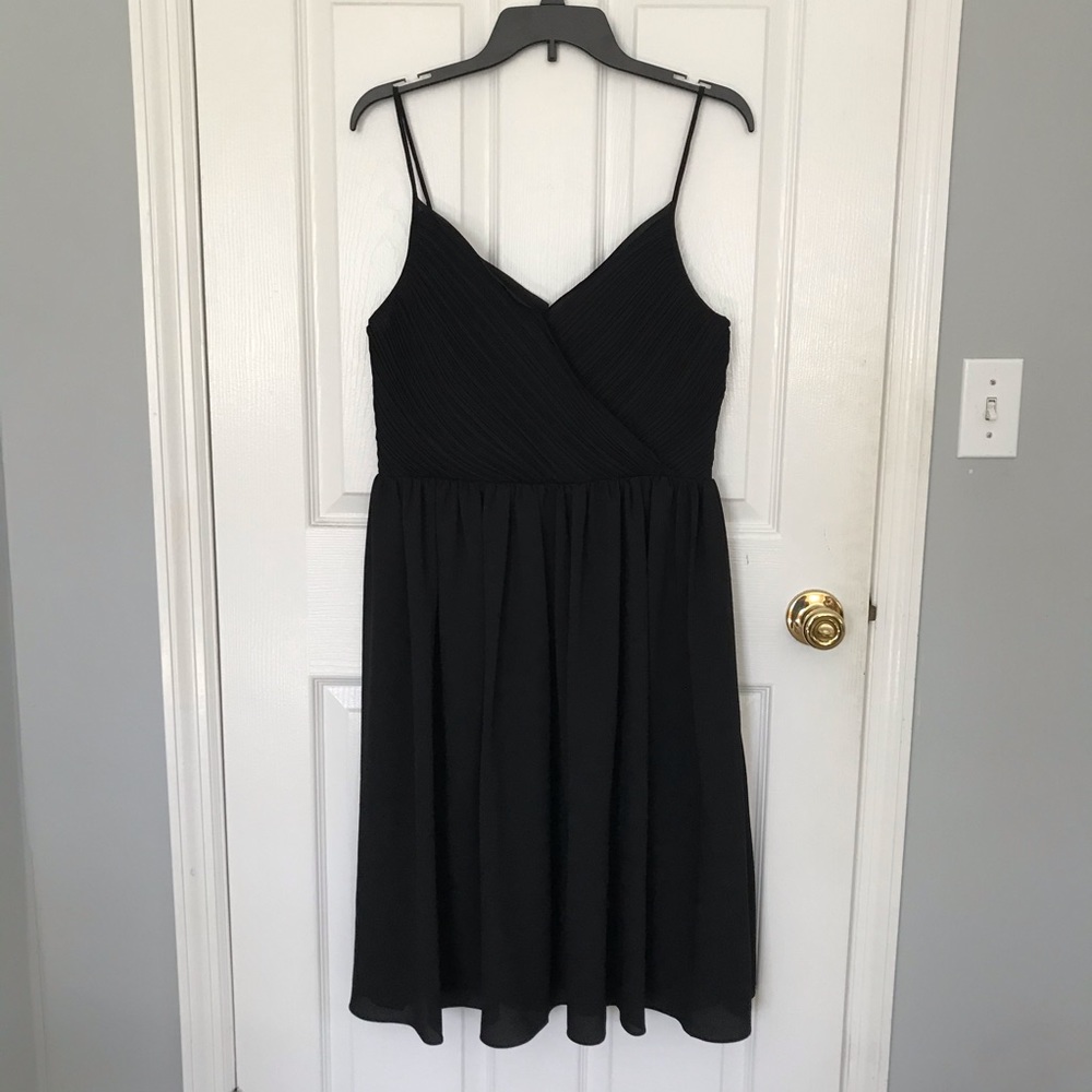 Black Chiffon Dress
